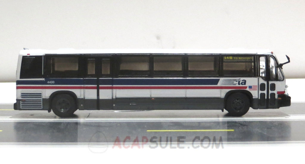 CTA Chicago Route 145 to Michigan 1/87 Scale TMC RTS Transit Bus Dieca ...