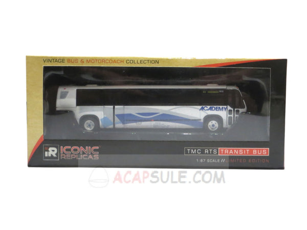 Academy Bus Line Route 22 to Hoboken1/87 Scale TMC RTS Transit Bus Diecast Model