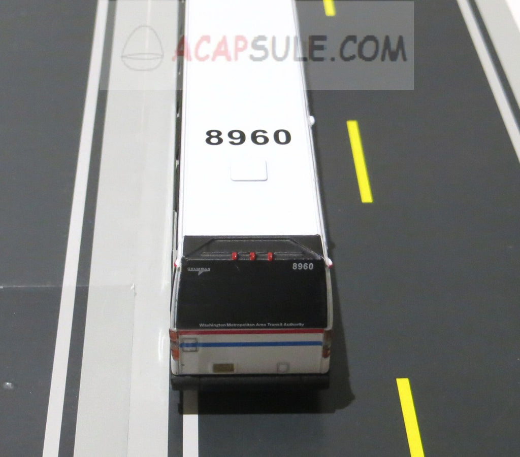 Wmata Toy WMATA Washington Route 16S to Pentagon 1980 Grumman 870 Transit Bus 1 ...