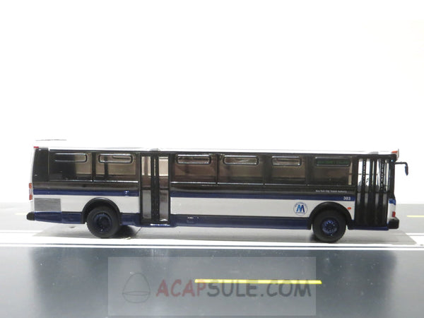MTA New York City Route B64 Coney Island 1980 Grumman 870 Transit Bus 1/87 Scale Diecast Model