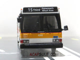 San Francisco Muni 1980 Grumman 870 Transit Bus 1/87 Scale Diecast Model