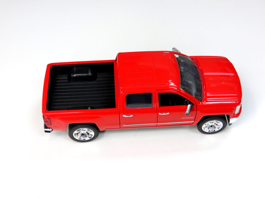 Jada Toys Red 2014 Chevrolet Silverado 97018 -1/24 Scale Diecast