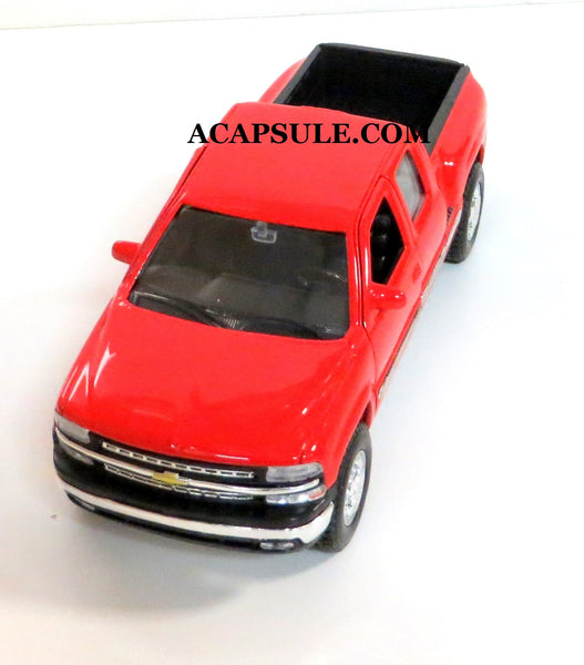Red 1999 Chevrolet Silverado 1500 z71 Extended Cab 1/27 Scale Diecast Model
