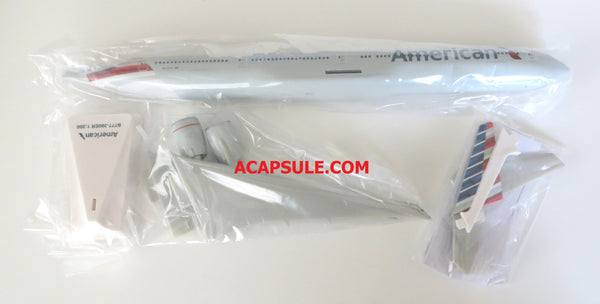 Flight Miniatures American Airlines Boeing 777-300ER 1/200 Scale Model with Stand N717AN