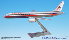Flight Miniatures American Airlines Boeing 757-200 1/200 Scale Model with Stand