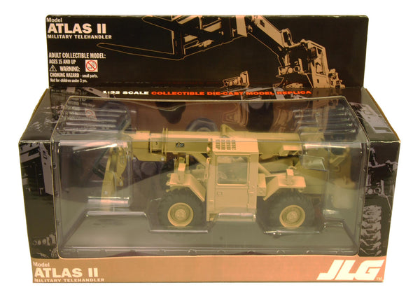 1/32 JLG Atlas II Military Telehandler Diecast Model