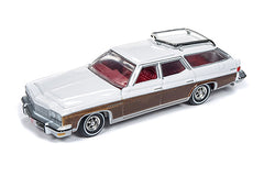 Autoworld Muscle Wagons 1975 Buick Estate Wagon 1/64 Diecast Model