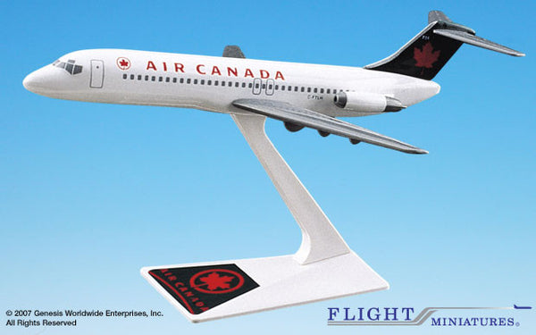 Flight Miniatures Air Canada DC-9 1/200 Scale Model with Stand
