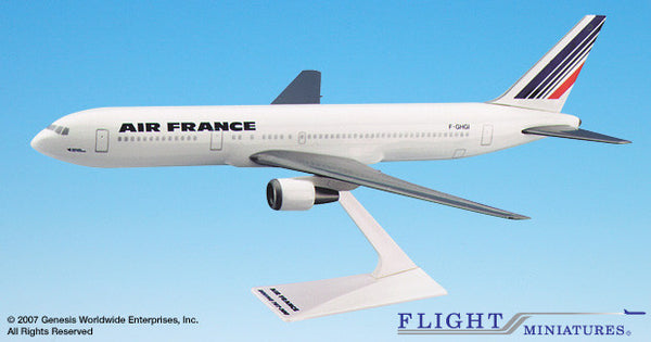 Flight Miniatures Air France Boeing 767-300 1/200 Scale Model with Stand