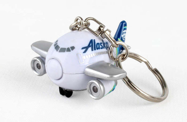 2016 Alaska Airlines Keychain with lights and sound