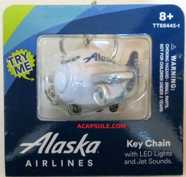 2016 Alaska Airlines Keychain with lights and sound