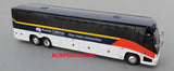 Amtrak California Thurway to Los Angeles - 1/87 Scale MCI J4500 Motorcoach Diecast Model