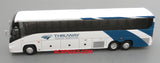 Amtrak Thurway Connector to Philadelphia - 1/87 Scale MCI J4500 Motorcoach Diecast Model