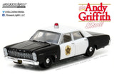 1967 Ford Custom Police Car from The Andy Griffith Show 1/64 Scale Diecast Car