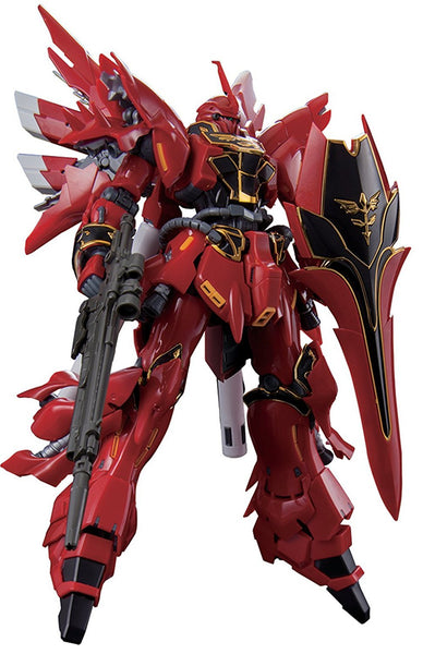 Gundam UC MSN-06S Sinanju Real Grade 1/144 Scale Model Kit