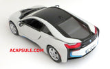 White 2018 BMW i8 Coupe 1/24 Scale Diecast Model