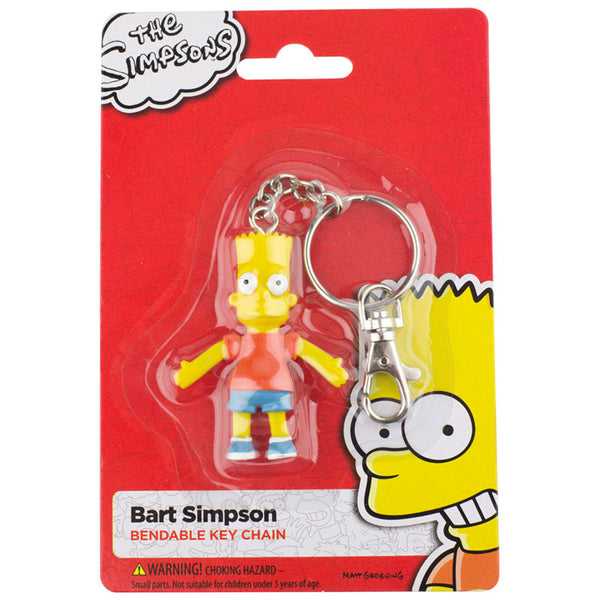 Bart Simpson 3D Figure Keychain