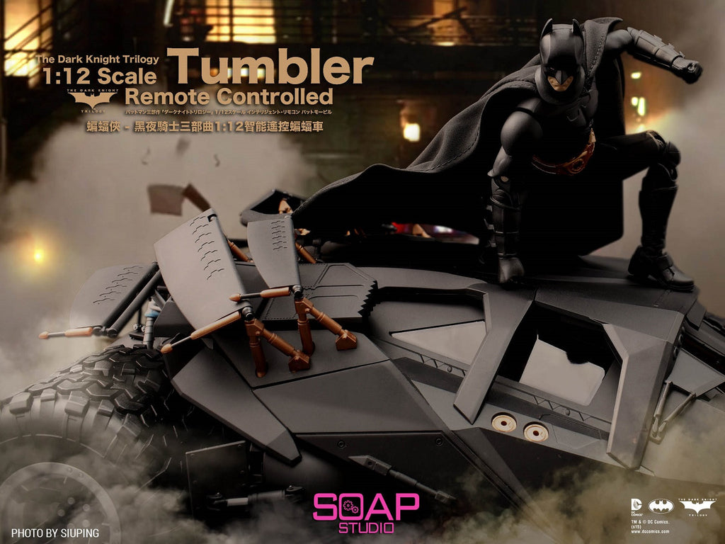 Soap Studio Dark Knight 1/12 Scale RC Batman Tumbler Deluxe Verison –  Acapsule Toys and Gifts