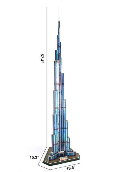 Burj Khalifa 136pc 3D Foam Building Model