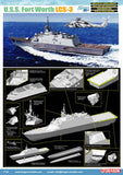 Dragon U.S.S. Fort Worth LCS-3 1/700 Scale Model Kit