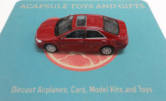 Red Toyota Camry Diecast Car with Pullback Action