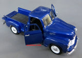 Blue 1953 Chevrolet 3100 Pick Up 1/24 Scale Diecast Model