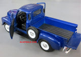 Blue 1953 Chevrolet 3100 Pick Up 1/24 Scale Diecast Model