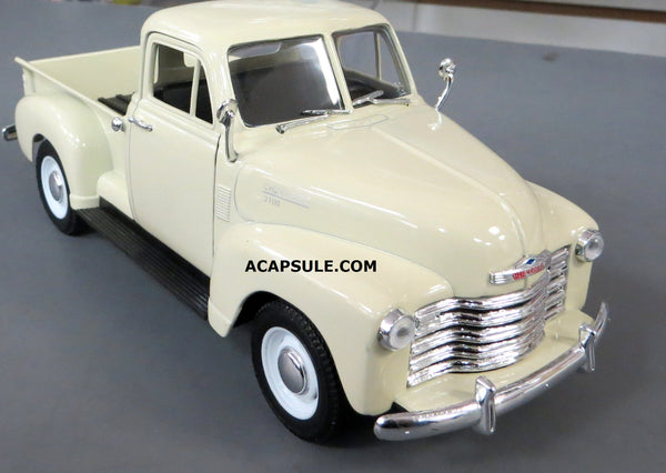 Tan 1953 Chevrolet 3100 Pick Up 1/24 Scale Diecast Model