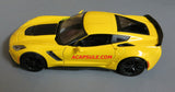 Yellow 2015 Chevrolet Corvette Z06 1/24 Scale Diecast Model