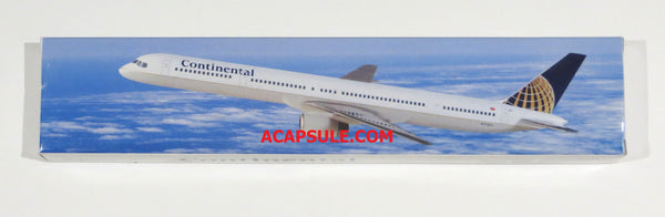 Flight Miniatures Continental Airlines Boeing 757-300 1/200 Scale Model with Stand N75851