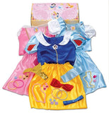 disney dress up princess trunk Watch A moms honest review of the on Amazon Live yellow tutu skirt and shimmering fabrics Disney Princess Dress Up Trunk