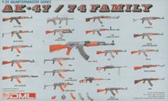 Dragon Quartermaster Series AK-47 / 74 Family Weapons Model Kit 1/35 Scale