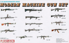 Dragon Quartermaster Series Modern Machine Gun Set Model Kit 1/35 Scale