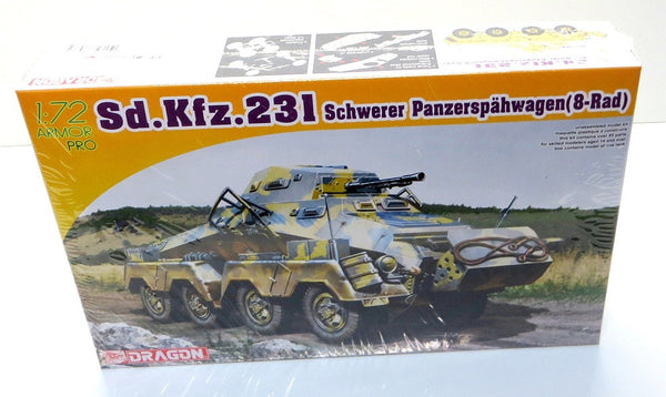 1/72 Sd.Kfz.231 Schwerer Panzerspahwagen (8-Rad) Model Kit