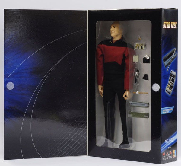 Dragon 1/6 Star Trek Captain Picard Action Figure with Accessories