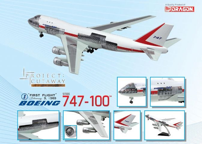 最高の品質 Boeing Dragon 747-100  Flight Maiden 航空機・ヘリコプター