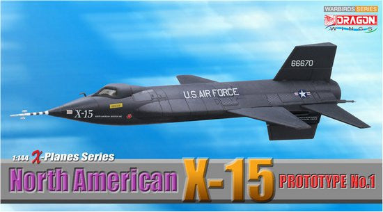 Dragon X-Plane Series North American X-15 Prototype No 1 1/144 Model w/ Stand