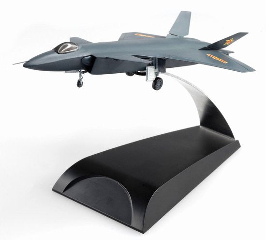 Dragon China PLA J-20 Stealth Fighter Test Flight 1/144 Scale Model Plane with Stand