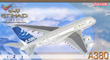 Etihad Airways A380-800 1/400 Diecast Model with Stand and Gears