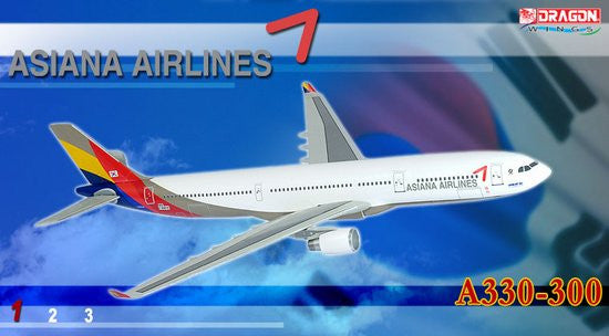 Dragon Wings Asiana Airlines A330-300 1/400 Diecast Model F-WWYE (HL7747)
