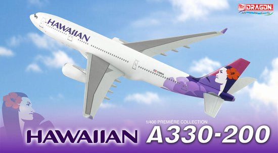 Hawaiian Airlines A330-200 1/400 Diecast Scale Model
