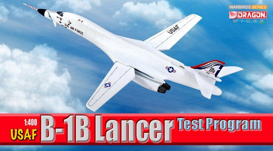 USAF B-1B Lancer Test Program 1/400 Scale Model with Stand