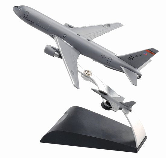 USAF KC-46A + F-16C (Military) w/Stand 1/400 Diecast Scale Model