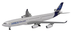 Airbus Corporate A340-300 1/400 Model w/ Stand & Gears DRW56356