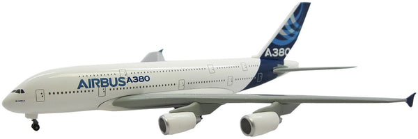 Airbus Corporate A380 1/400 Model w/ Stand & Gears