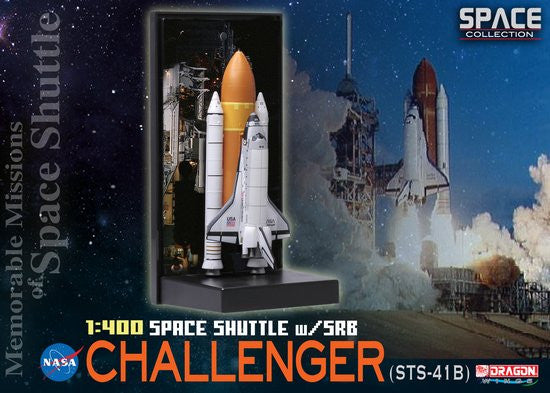 Dragon Space 1/400 Space Shuttle Challenger with Solid Rocket Booster (STS-41B)