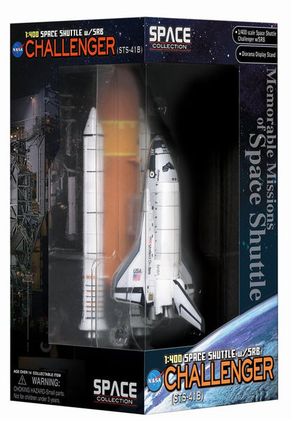 Dragon Space 1/400 Space Shuttle Challenger with Solid Rocket Booster (STS-41B)
