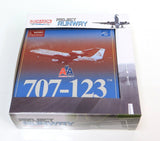 American Airlines Boeing 707-123 1/400 Model with Stand & Tin