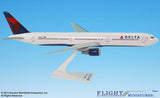 Flight Miniatures Delta Airlines Boeing 767-400 1/200 Scale Model with Stand