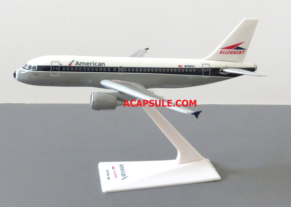Flight Miniatures American Airlines Allegheny Heritage Livery Airbus A319 1/200 Scale Model with Stand